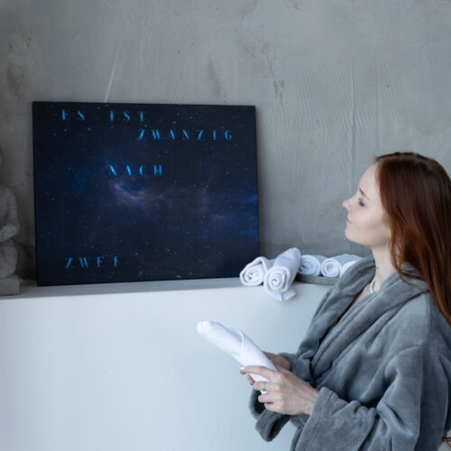 Wordclock Jupiter Beyond Space