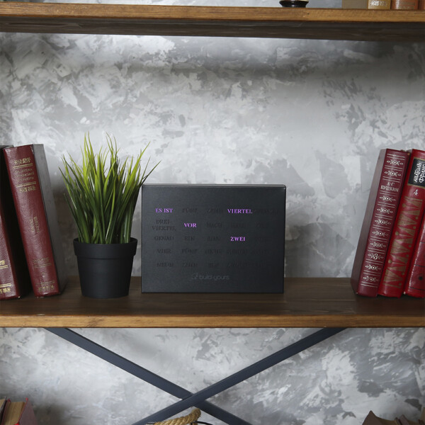 BoxClock Black Powder Coated Edition