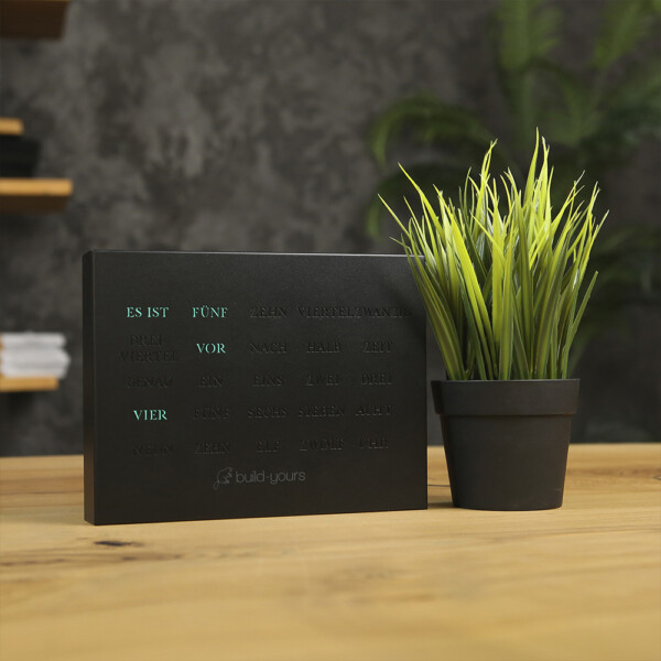 BoxClock Black Powder Coated Edition
