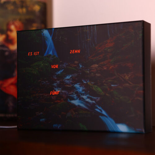 BoxClock Dark Forest