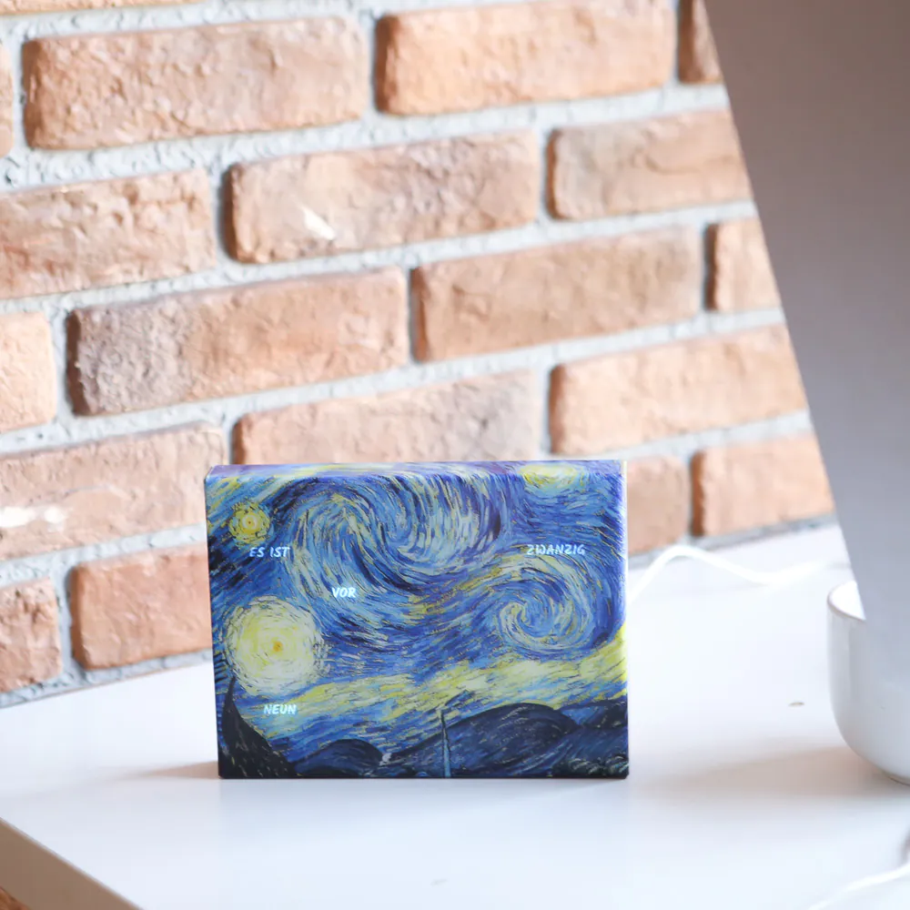 BoxClock Starry Night