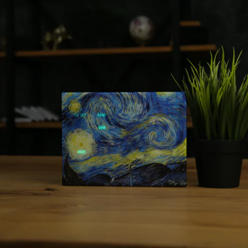 BoxClock Starry Night