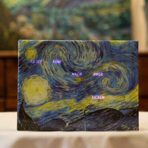 BoxClock Starry Night