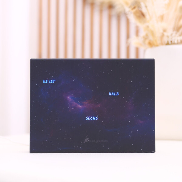 BoxClock Phantom Beyond Space Edition closeup