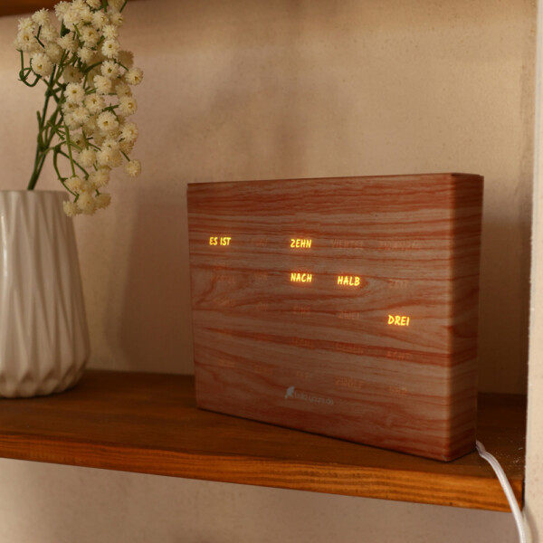 BoxClock Phantom Wood Edition