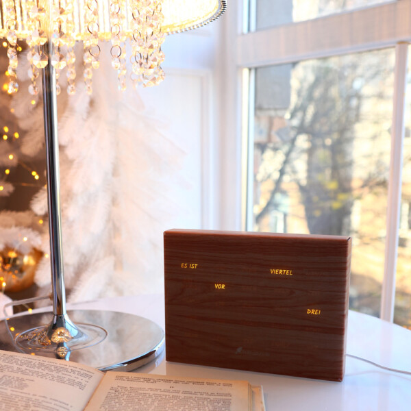 BoxClock Phantom Wood Edition
