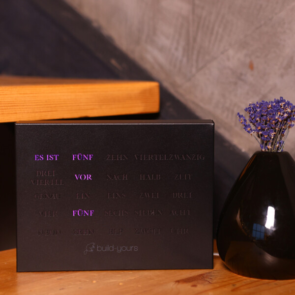 BoxClock Black Powder Coated Edition