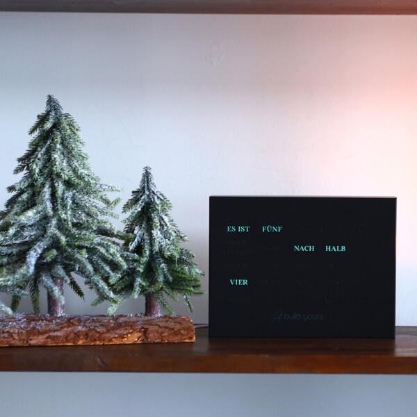 BoxClock Black Powder Coated Edition