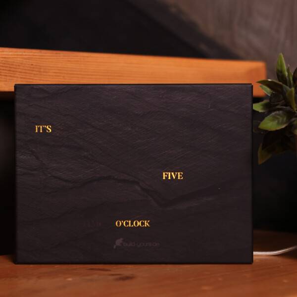 The look of BoxClock Phantom Slate English Edition