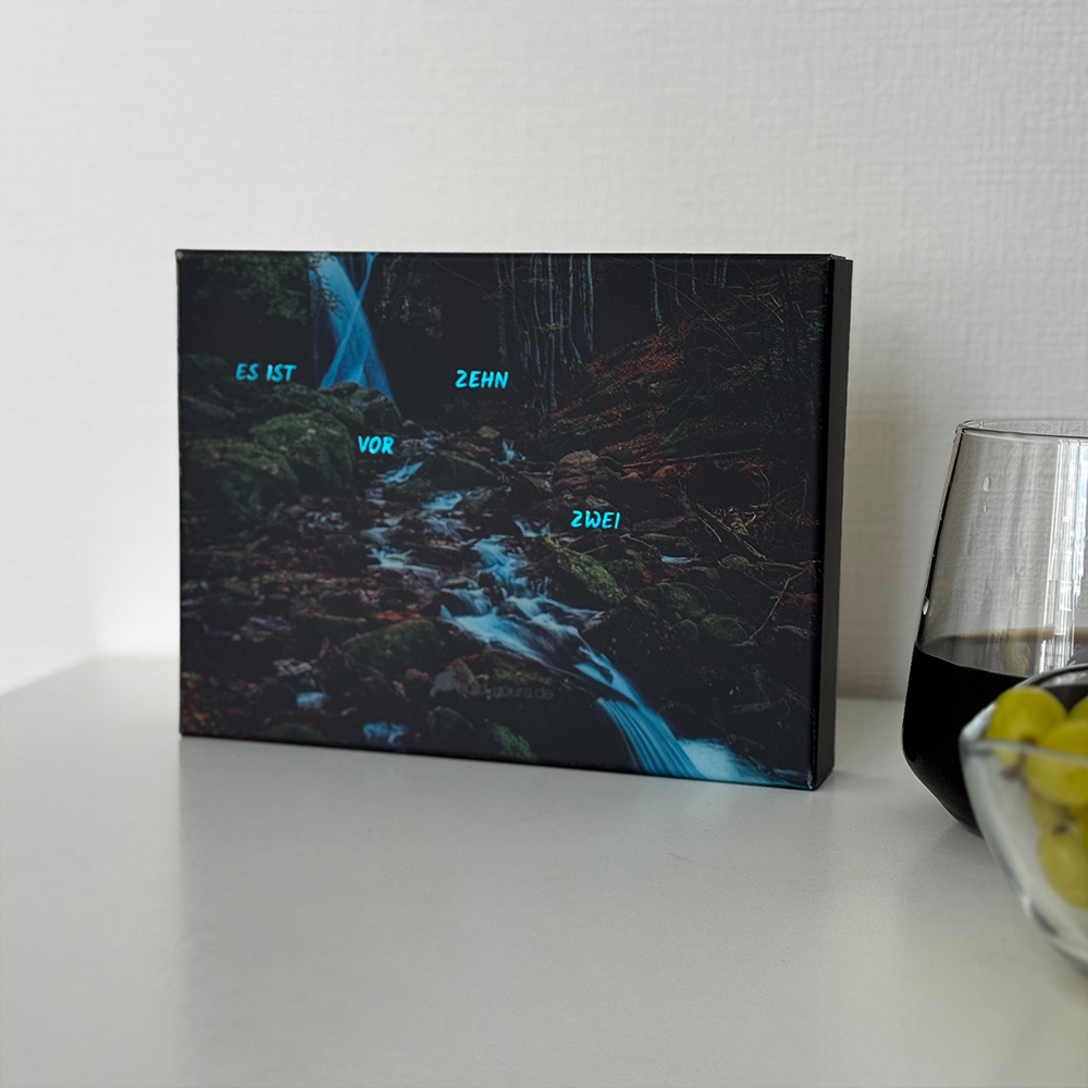 BoxClock Dark Forest
