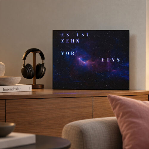 The new Wordclock Jupiter Phantom Beyond Space Edition