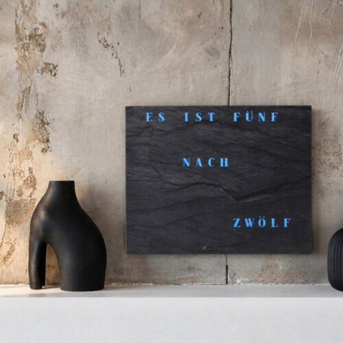 The new Wordclock Jupiter Phantom Slate Edition