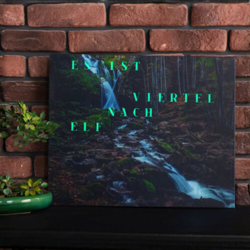 Wordclock Jupiter Phantom Dark Forest Edition