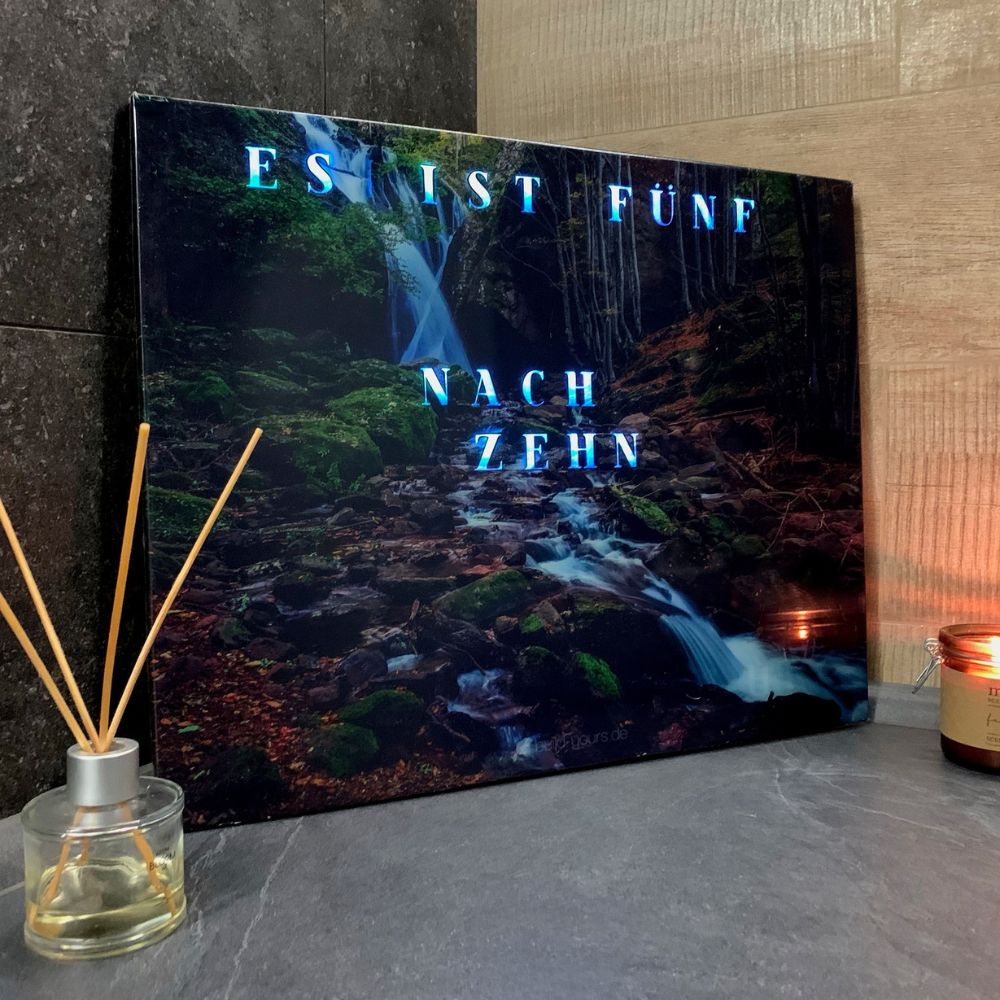 Wordclock Jupiter Phantom Dark Forest Edition