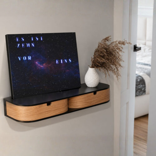 Wordclock Jupiter Phantom Beyond Space Edition