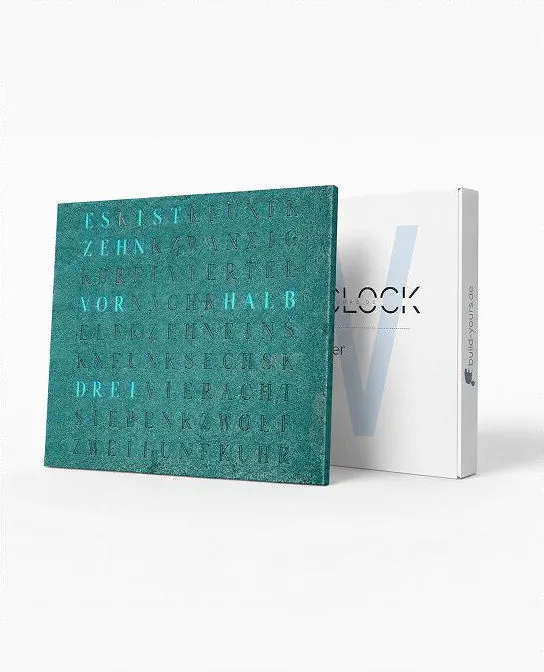 Präzise Zeit Synchronisation WordClock