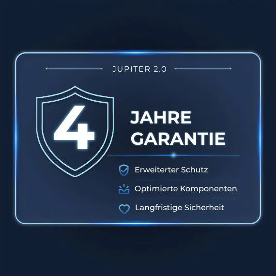 4 Jahre Garantie Zertifikat