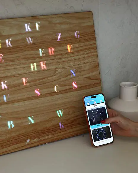 App Steuerung der Wortuhr