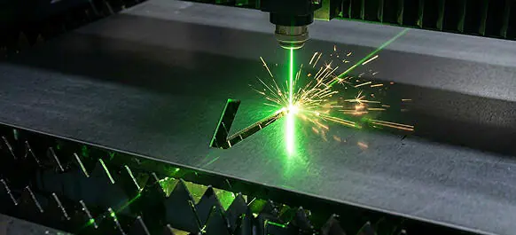 Precise laser cutting