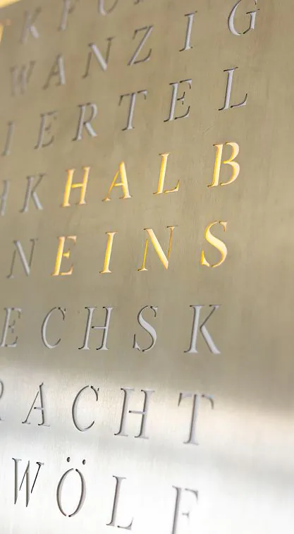 Stahl Front Nahaufnahme